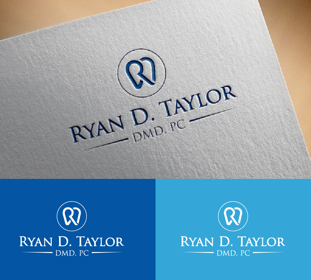 Logo Design by ErTistic for Ryan D. Taylor, DMD, PC | Design #18961045