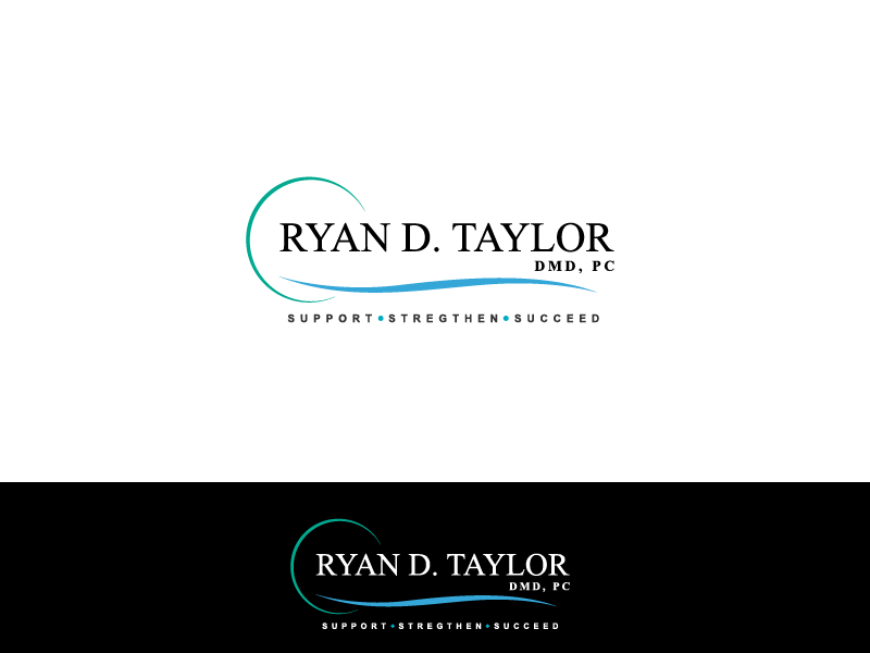 Logo Design by ErTistic for Ryan D. Taylor, DMD, PC | Design #19623566