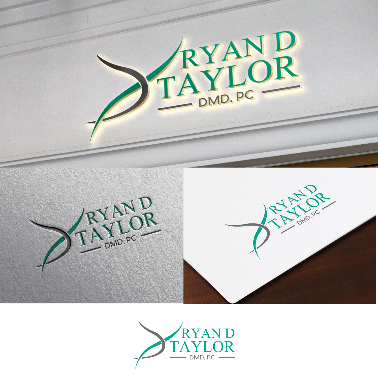 Diseño de Logo por Aqeel Momin para Ryan D. Taylor, DMD, PC | Diseño #18975638