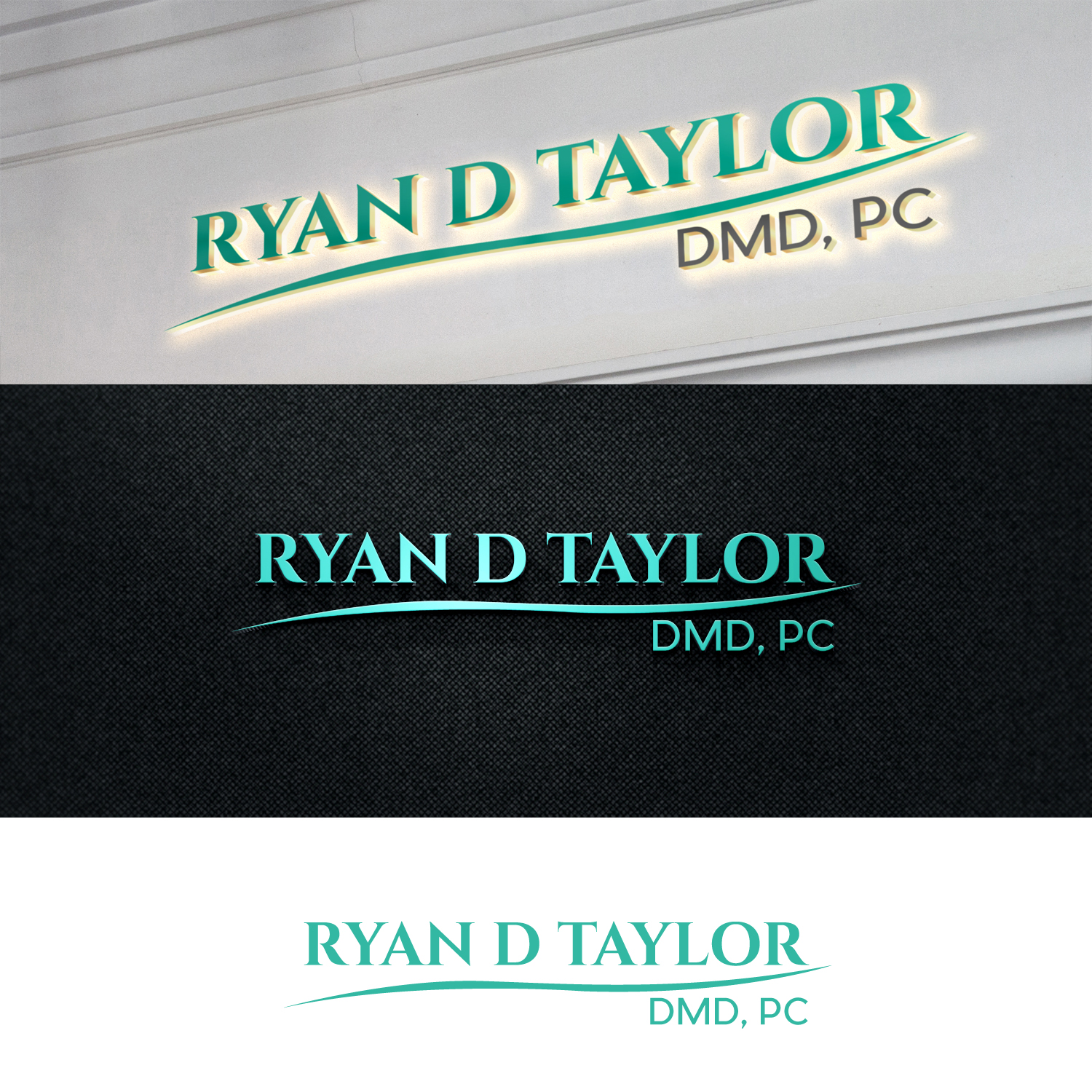 Logo-Design von Aqeel Momin für Ryan D. Taylor, DMD, PC | Design #18975726