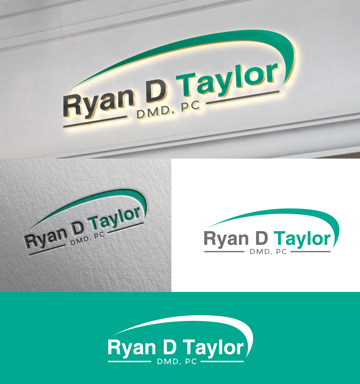 Logo Design by Aqeel Momin for Ryan D. Taylor, DMD, PC | Design #19005487