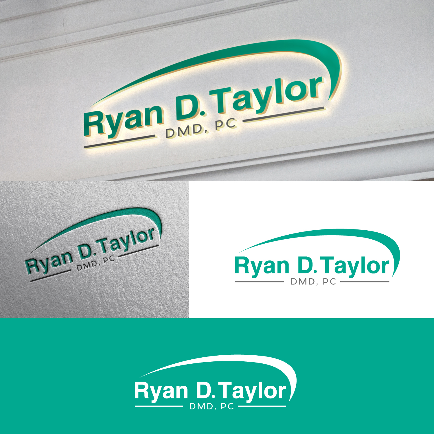 Logo Design by Aqeel Momin for Ryan D. Taylor, DMD, PC | Design #19008749