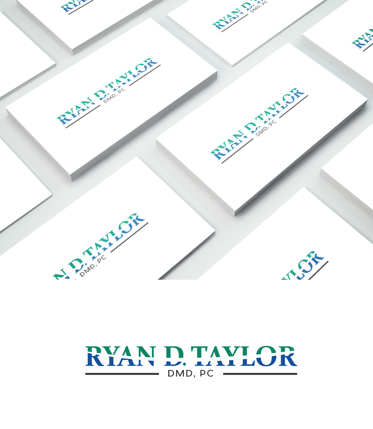 Logo-Design von Aqeel Momin für Ryan D. Taylor, DMD, PC | Design #19020056