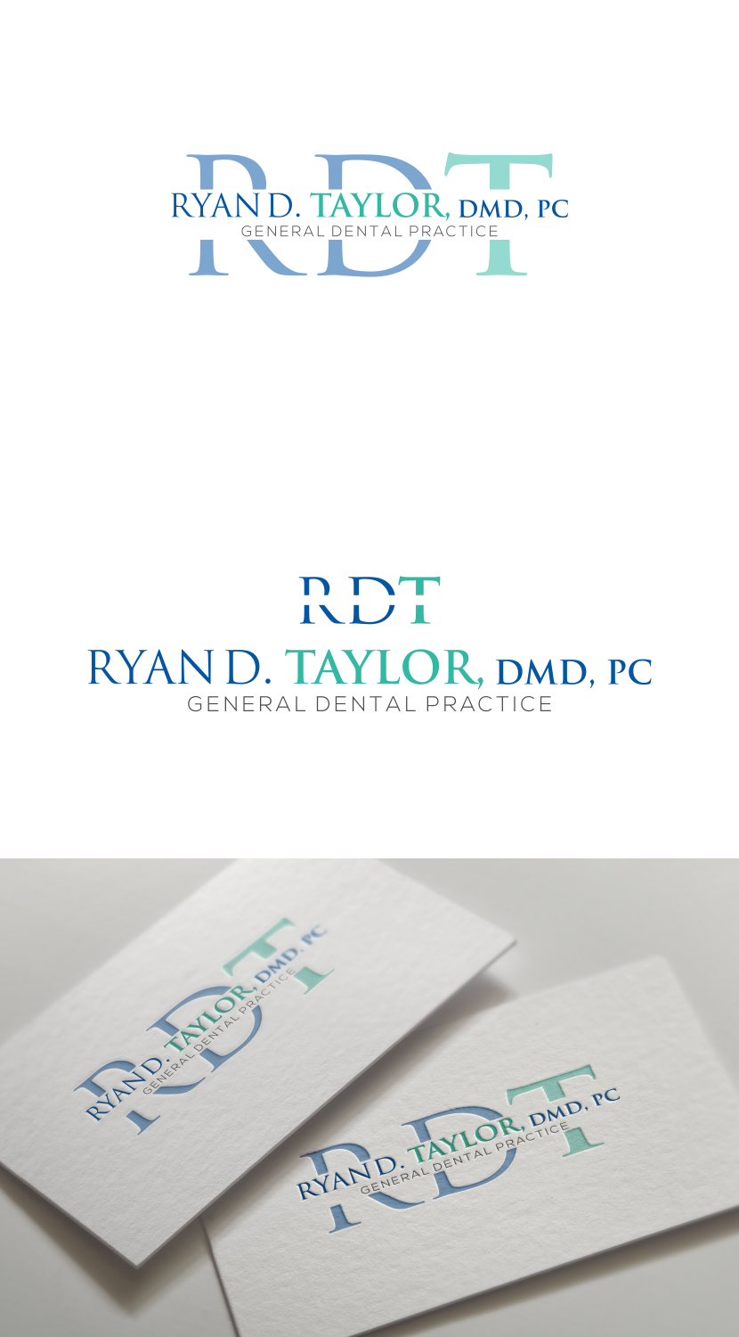 Logo Design by fatiyadesign for Ryan D. Taylor, DMD, PC | Design #19047807