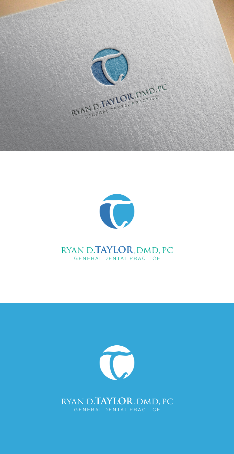 Logo Design by fatiyadesign for Ryan D. Taylor, DMD, PC | Design #19065209
