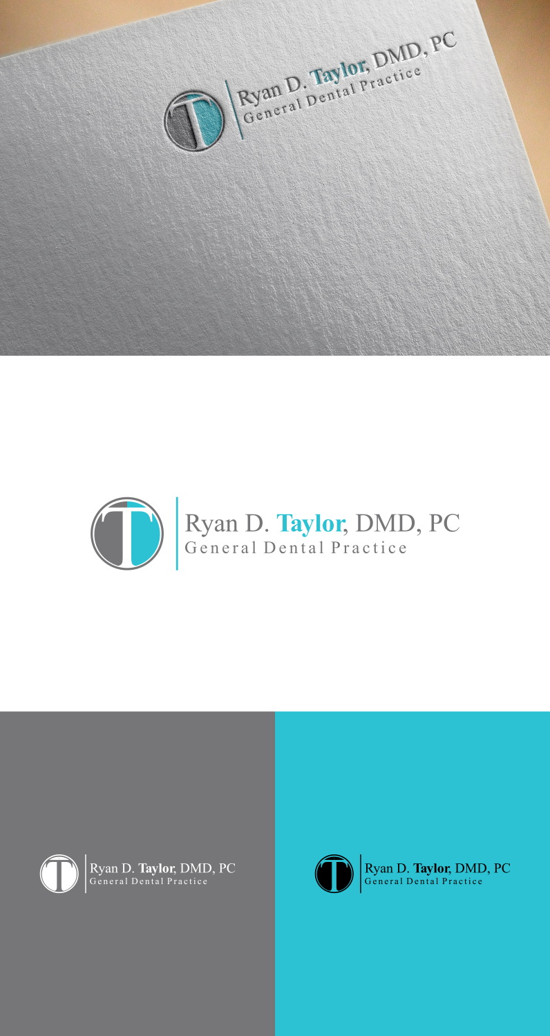 Logo Design by fatiyadesign for Ryan D. Taylor, DMD, PC | Design #19355625