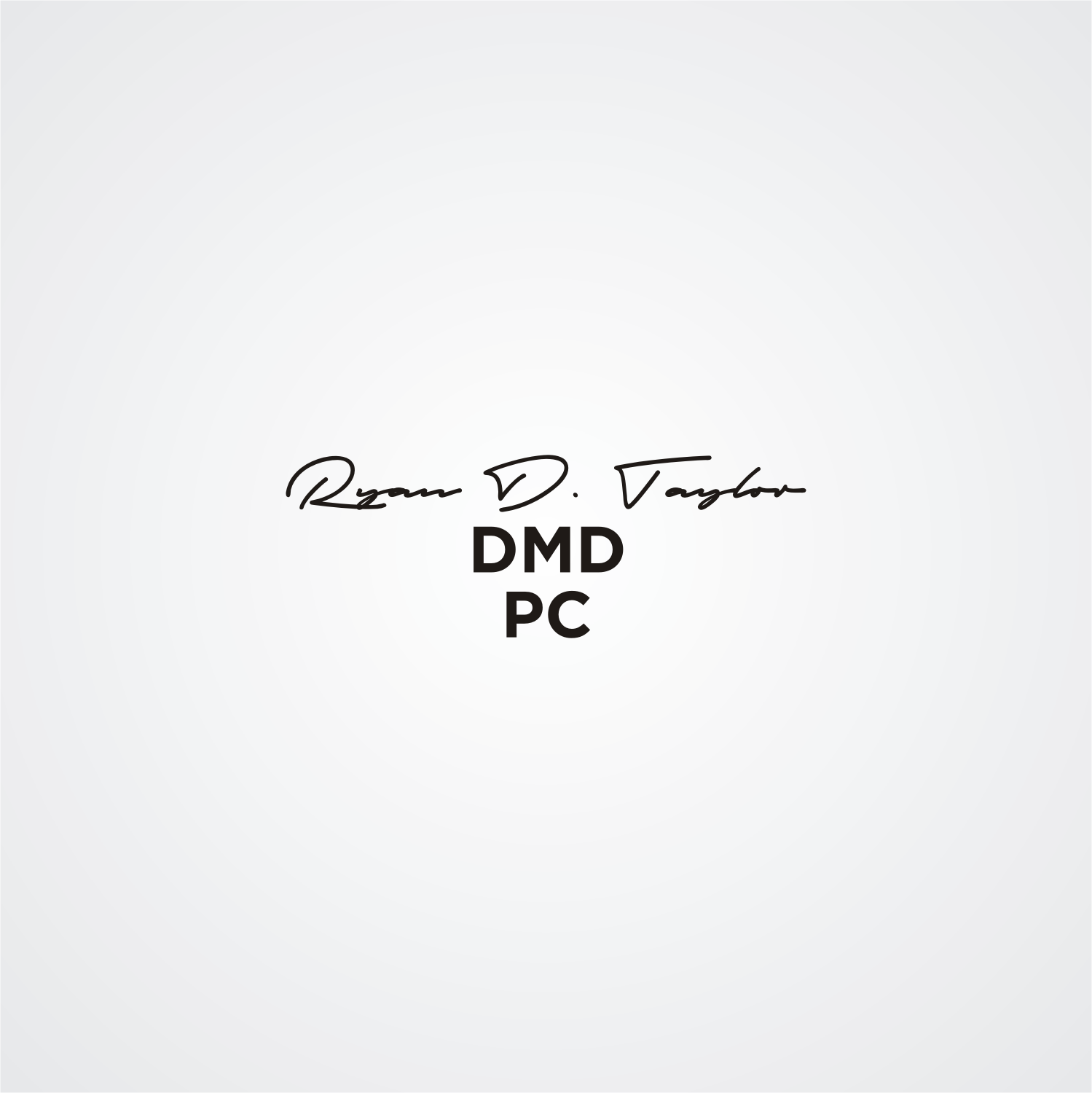 Logo Design by PAYUNG Media Creative for Ryan D. Taylor, DMD, PC | Design #19031878