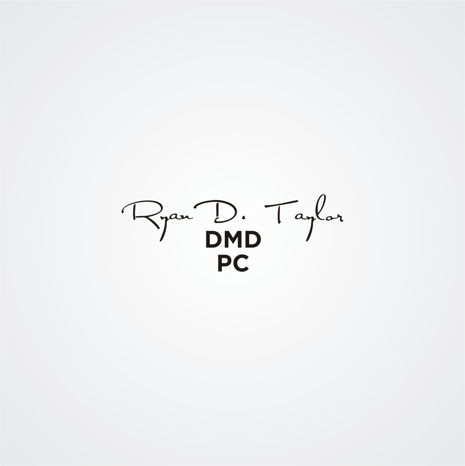 Logo-Design von PAYUNG Media Creative für Ryan D. Taylor, DMD, PC | Design #19031880