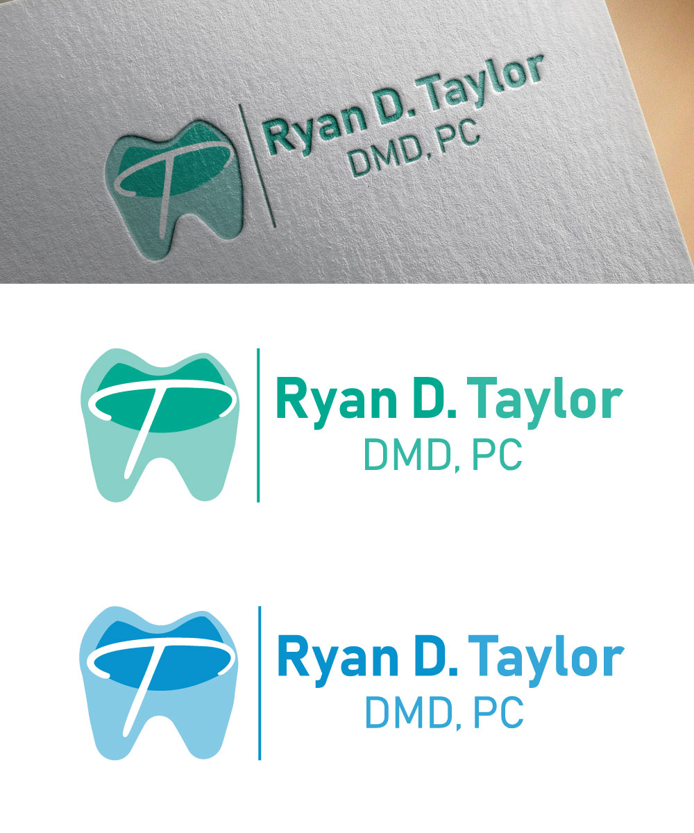 Logo Design by Cactus Designs for Ryan D. Taylor, DMD, PC | Design #18994796