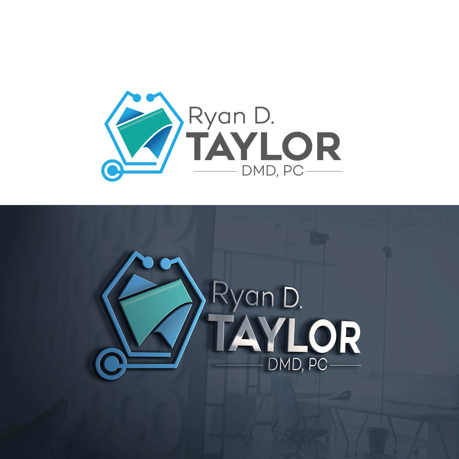 Diseño de Logo por Finley Johnson para Ryan D. Taylor, DMD, PC | Diseño #19063198
