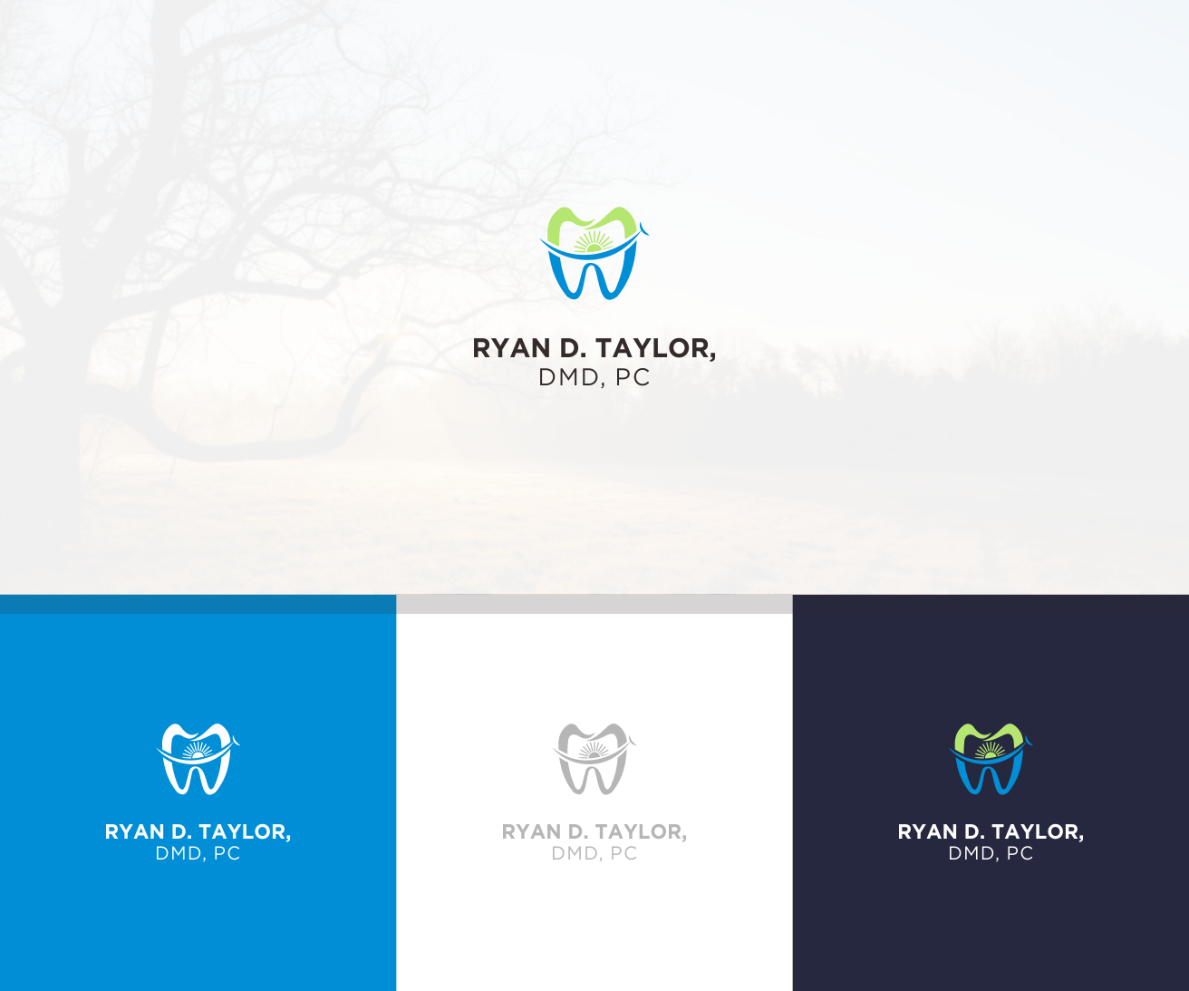 Logo Design by atank for Ryan D. Taylor, DMD, PC | Design #19404478