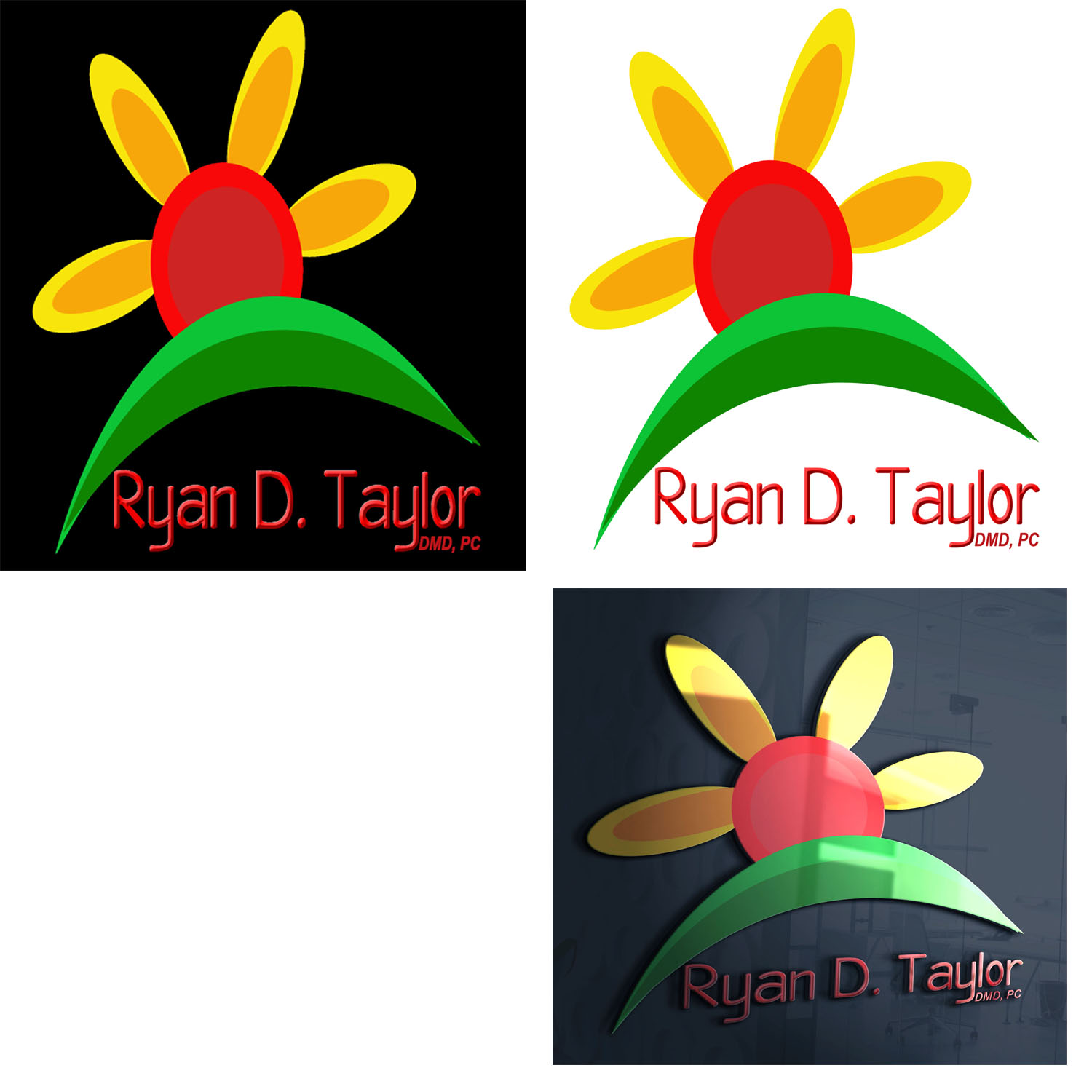 Logo Design by OxlipcoSystems for Ryan D. Taylor, DMD, PC | Design #19901607