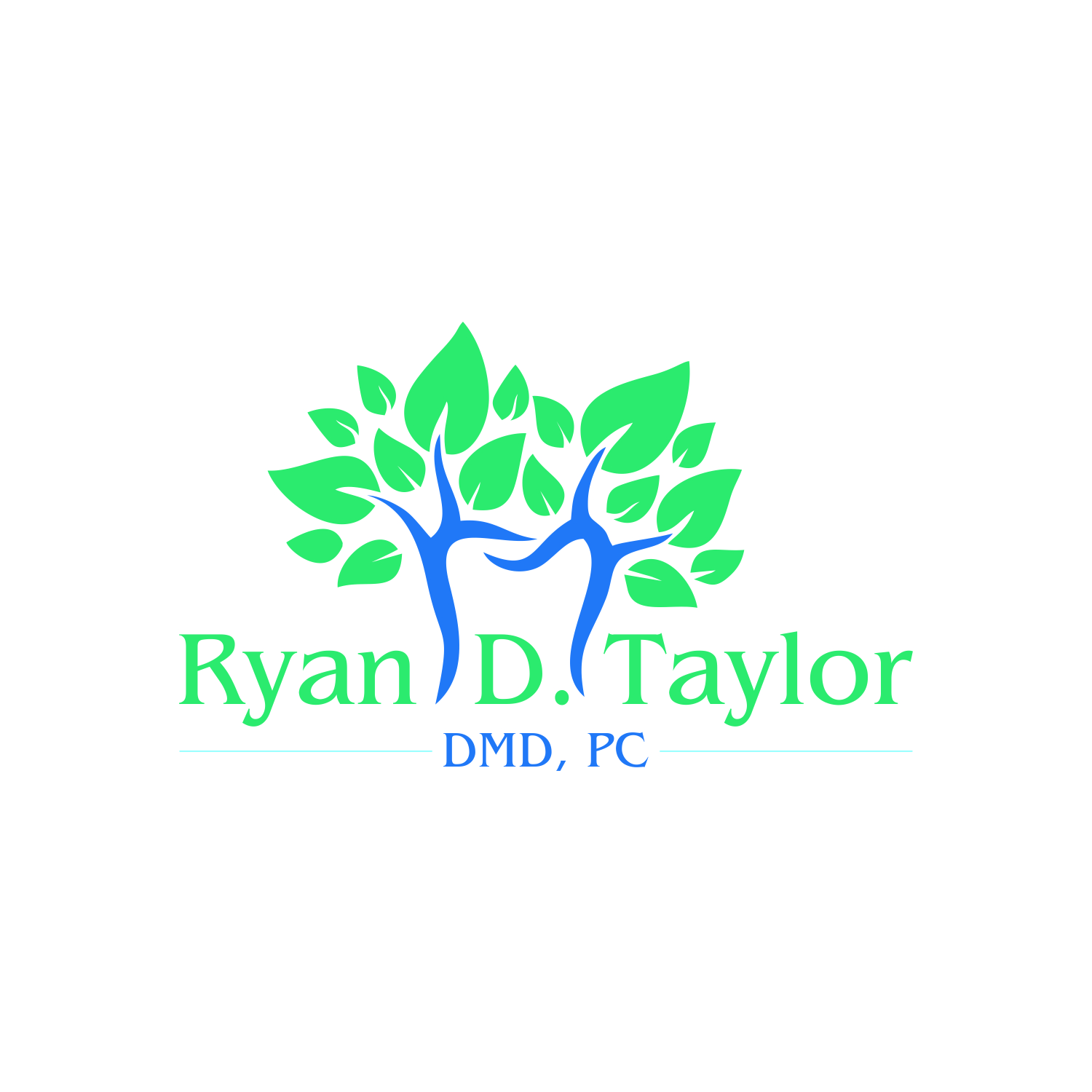 Logo Design by Mohits27 for Ryan D. Taylor, DMD, PC | Design #19890908