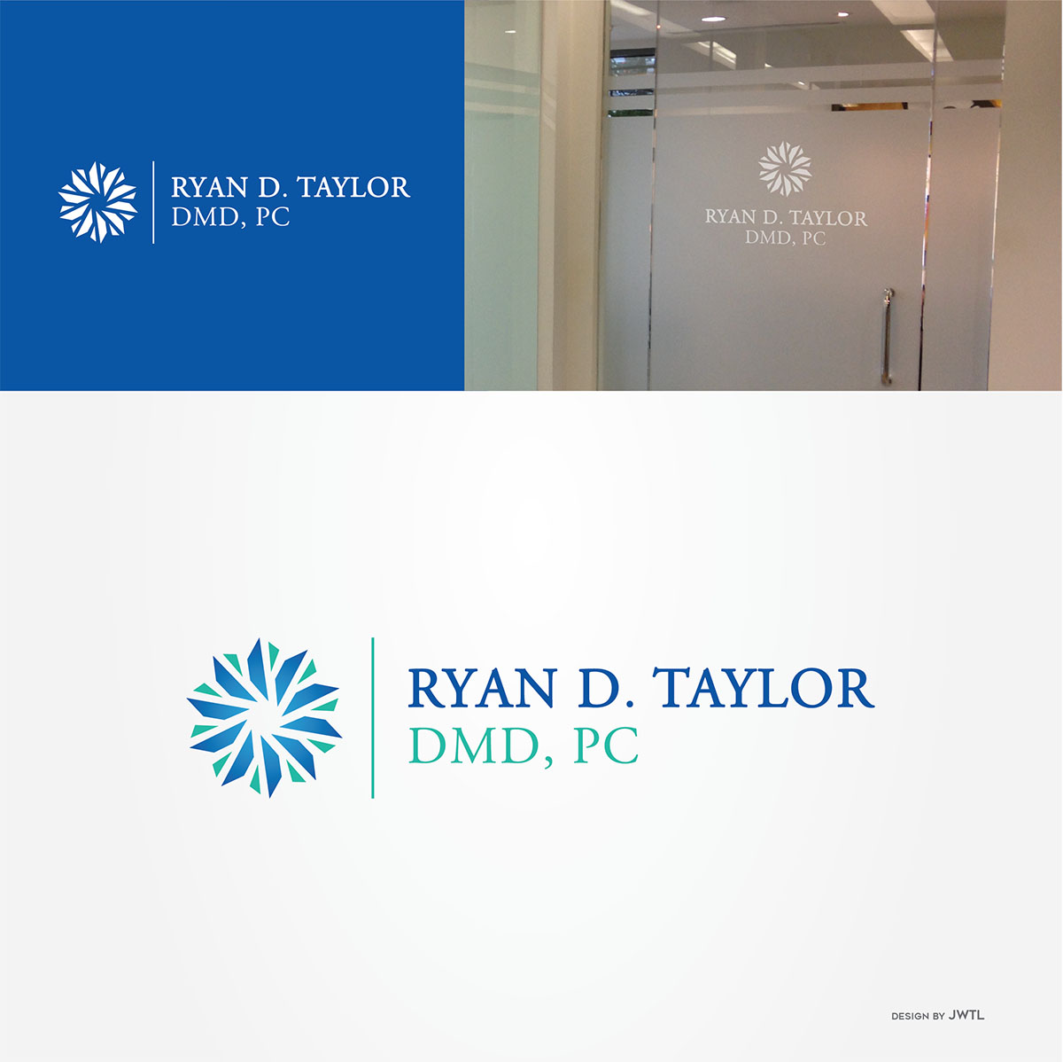 Logo Design by JWTL for Ryan D. Taylor, DMD, PC | Design #19009274