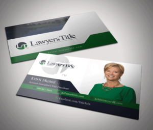Visitenkarten-Design von Riz' für Lawyers Title Insurance | Design #18974156