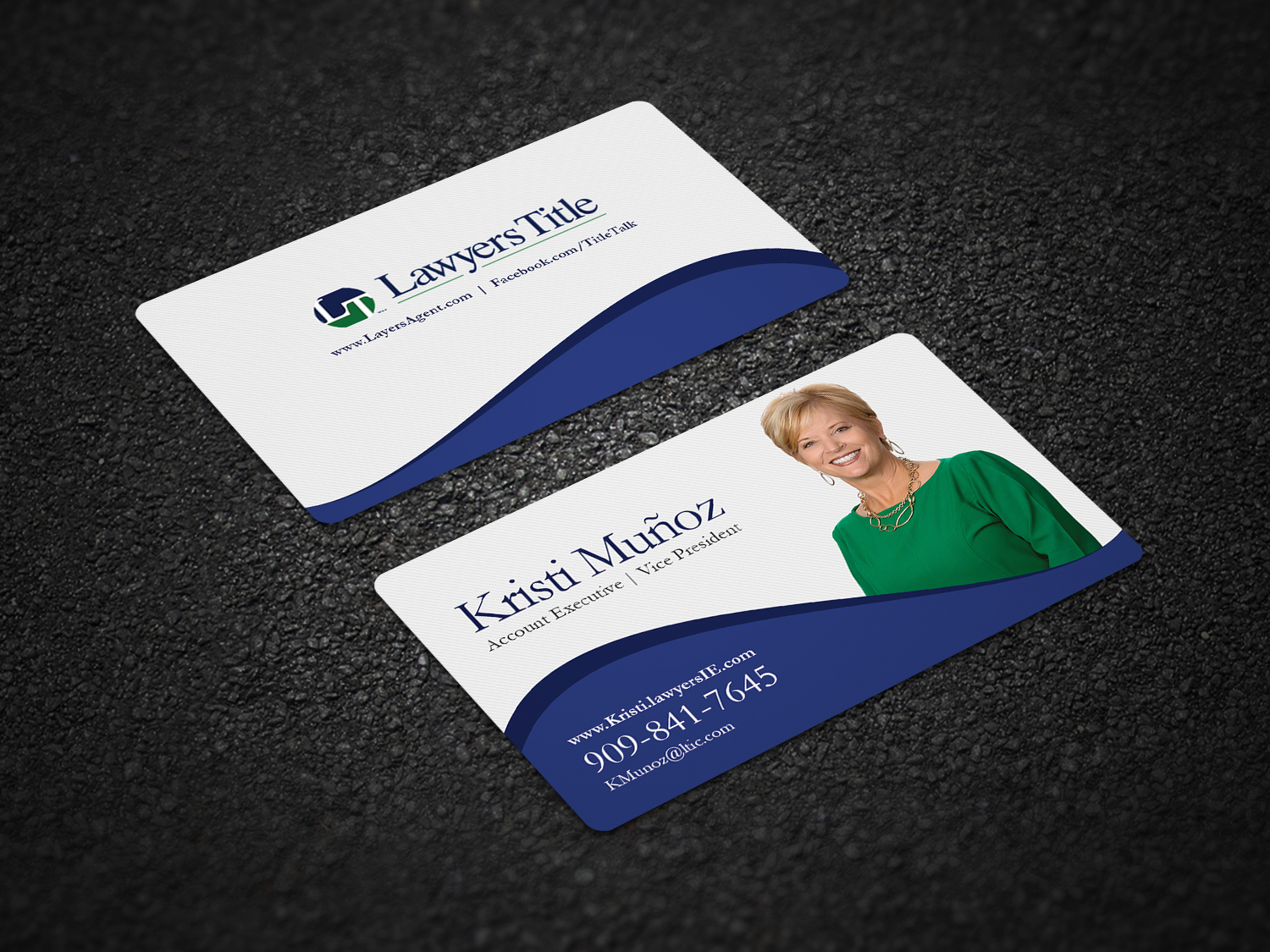 Diseño de Tarjeta de Presentación por Pointless Pixels India para Lawyers Title Insurance | Diseño #18964394