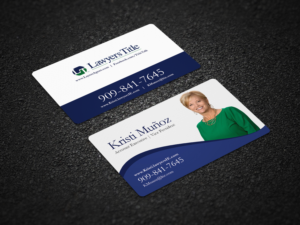 Visitenkarten-Design von Pointless Pixels India für Lawyers Title Insurance | Design: #18964439