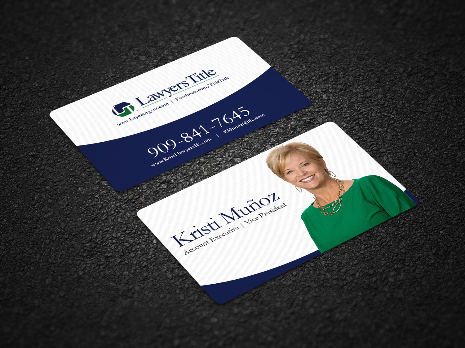 Diseño de Tarjeta de Presentación por Pointless Pixels India para Lawyers Title Insurance | Diseño #18964749