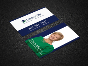 Diseño de Tarjeta de Presentación por Pointless Pixels India para Lawyers Title Insurance | Diseño: #18965199