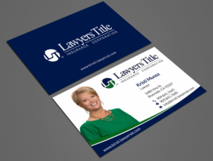 Diseño de Tarjeta de Presentación por SKYdesign para Lawyers Title Insurance | Diseño: #18965017