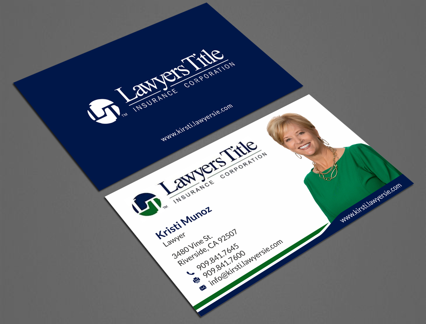 Visitenkarten-Design von SKYdesign für Lawyers Title Insurance | Design #18965018