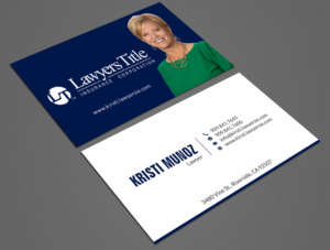 Diseño de Tarjeta de Presentación por SKYdesign para Lawyers Title Insurance | Diseño: #18965027