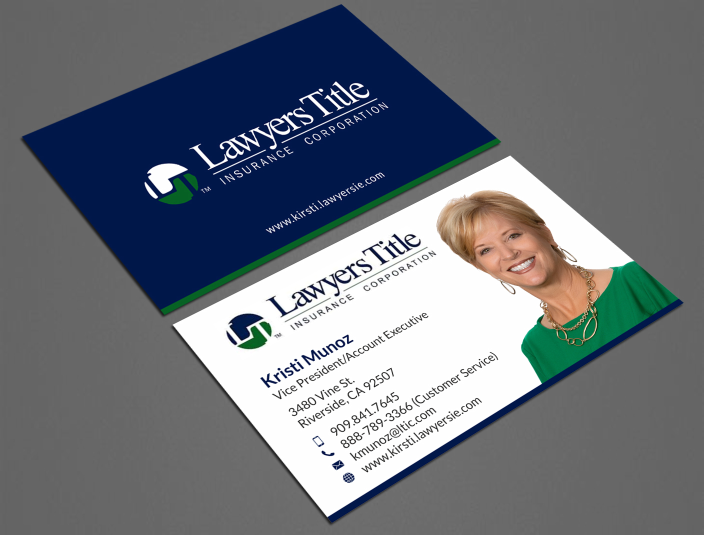 Business Card Design by SKYdesign for Lawyers Title Insurance | Design #18971791