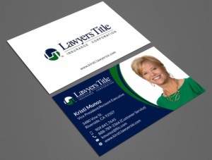 Diseño de Tarjeta de Presentación por SKYdesign para Lawyers Title Insurance | Diseño: #18972153
