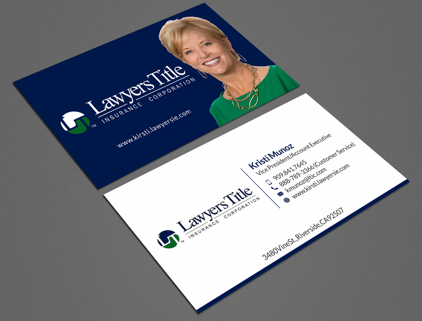 Business Card Design by SKYdesign for Lawyers Title Insurance | Design #18972182