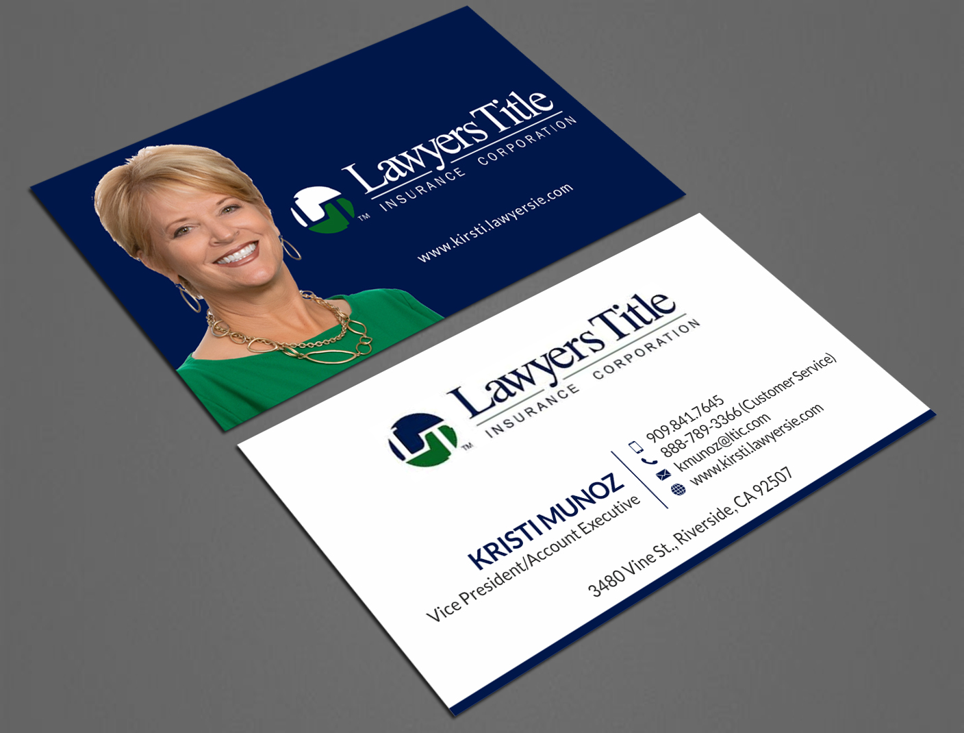 Business Card Design by SKYdesign for Lawyers Title Insurance | Design #18975352