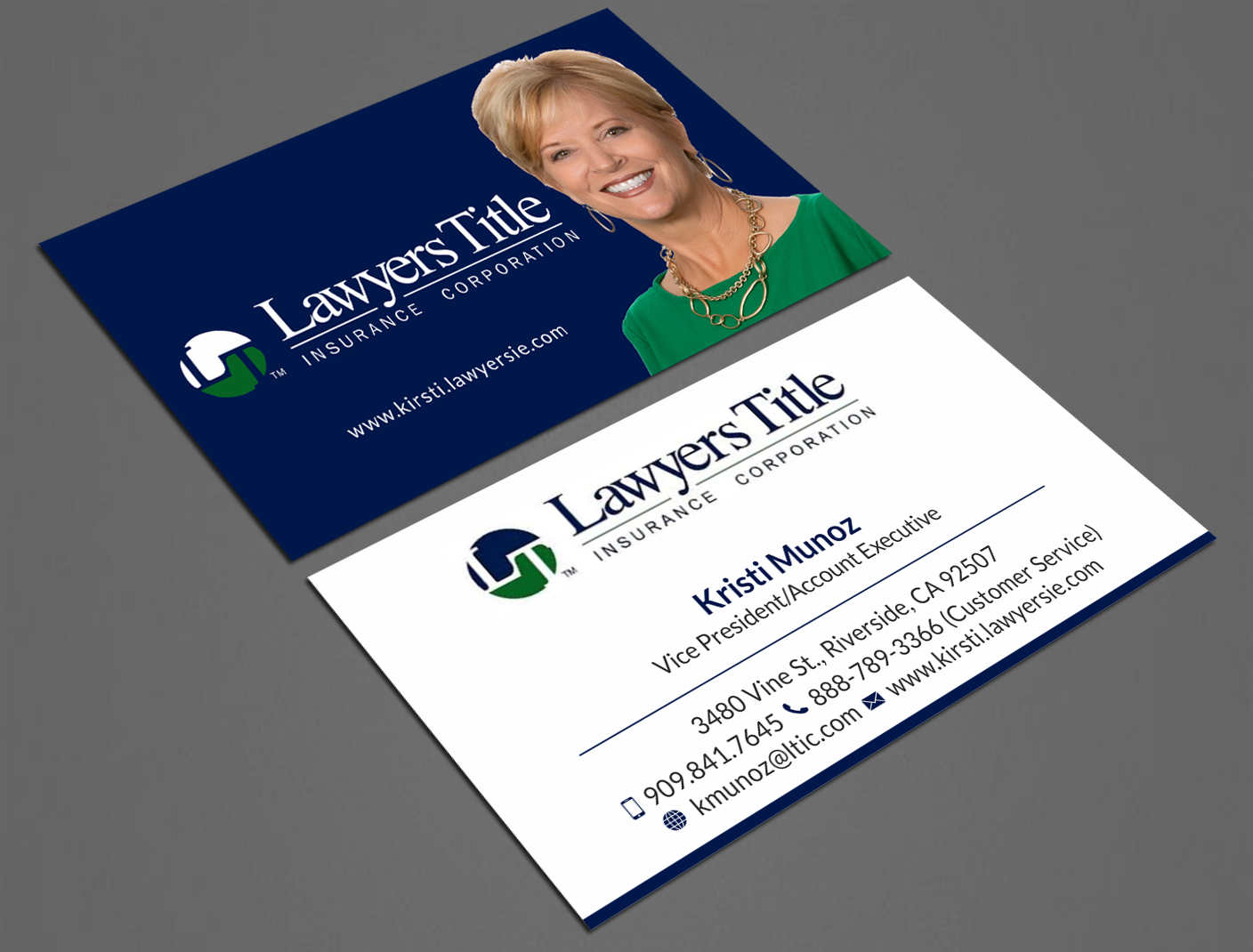 Visitenkarten-Design von SKYdesign für Lawyers Title Insurance | Design #18975353