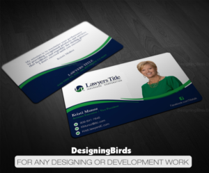Diseño de Tarjeta de Presentación por Designing Birds para Lawyers Title Insurance | Diseño: #18963241