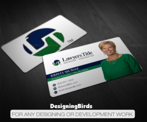 Business Card Design by Designing Birds for Lawyers Title Insurance | Design: #18970559