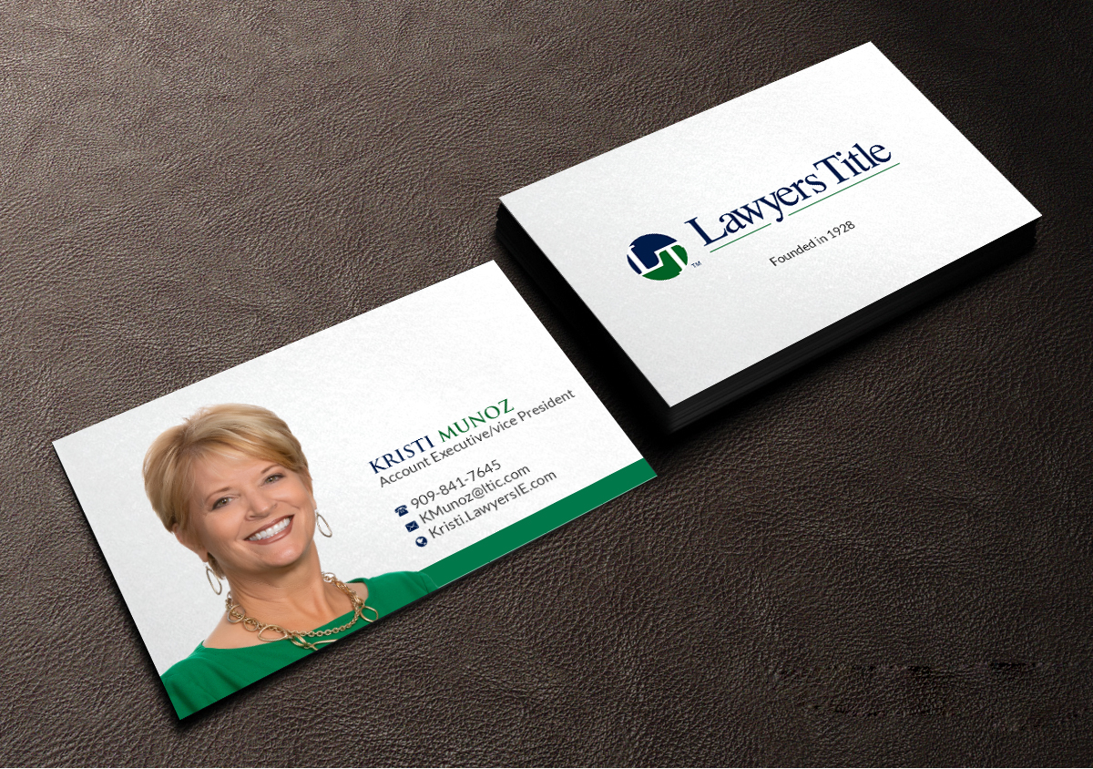 Business Card Design by Creations Box 2015 for Lawyers Title Insurance | Design #18960797