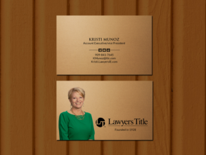Visitenkarten-Design von Creations Box 2015 für Lawyers Title Insurance | Design: #18960802