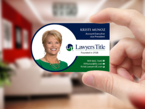 Visitenkarten-Design von Creations Box 2015 für Lawyers Title Insurance | Design: #18960804