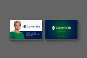 Visitenkarten-Design von Creations Box 2015 für Lawyers Title Insurance | Design: #18960827