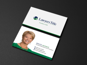 Visitenkarten-Design von Creations Box 2015 für Lawyers Title Insurance | Design #18960828