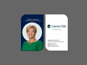 Business Card Design by Creations Box 2015 for Lawyers Title Insurance | Design: #18961090