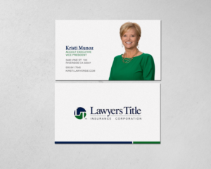 Diseño de Tarjeta de Presentación por Brand aid para Lawyers Title Insurance | Diseño: #18974585
