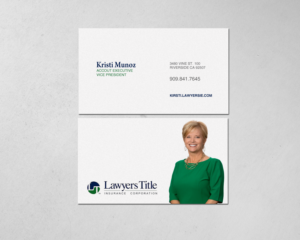 Diseño de Tarjeta de Presentación por Brand aid para Lawyers Title Insurance | Diseño: #18974594