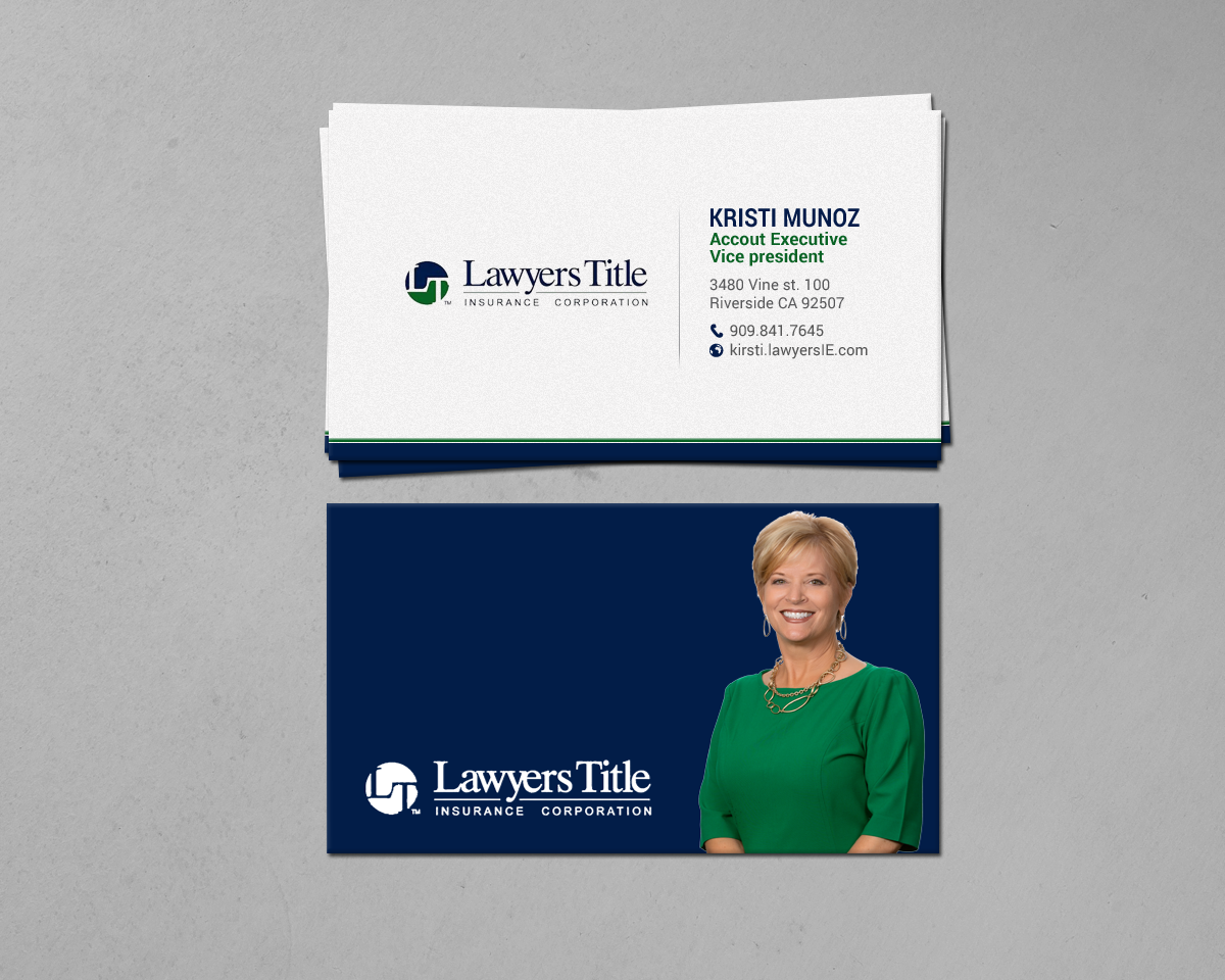 Business Card Design by chandrayaan.creative for Lawyers Title Insurance | Design #18964985