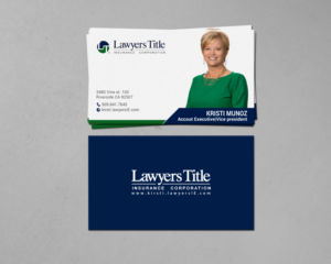 Business Card Design by chandrayaan.creative for Lawyers Title Insurance | Design: #18965470