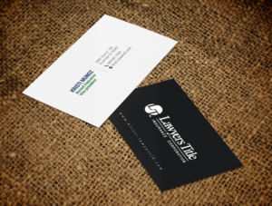 Business Card Design by chandrayaan.creative for Lawyers Title Insurance | Design: #18966387