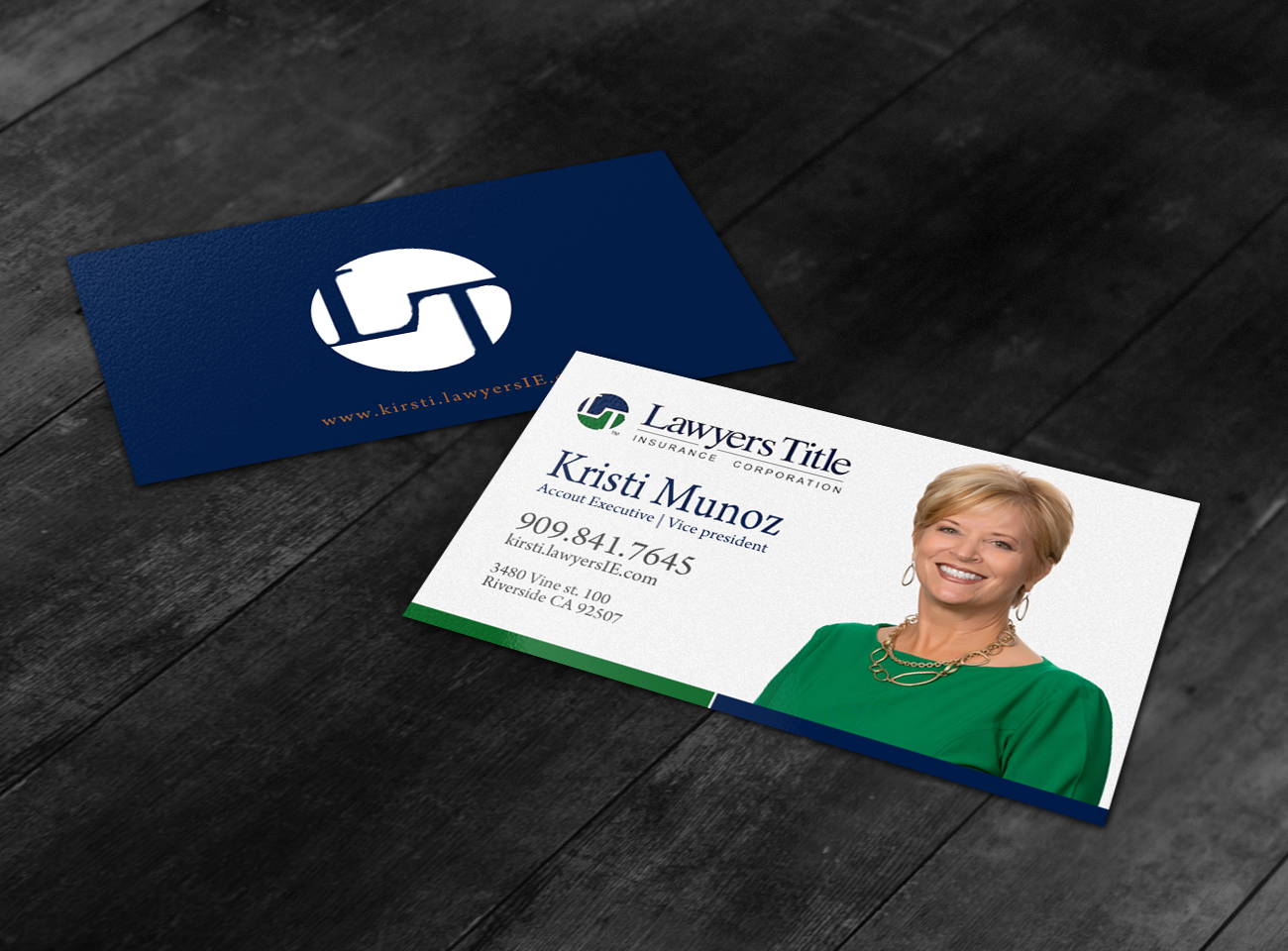 Business Card Design by chandrayaan.creative for Lawyers Title Insurance | Design #18971467