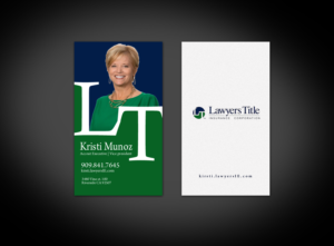 Visitenkarten-Design von chandrayaan.creative für Lawyers Title Insurance | Design: #18971915