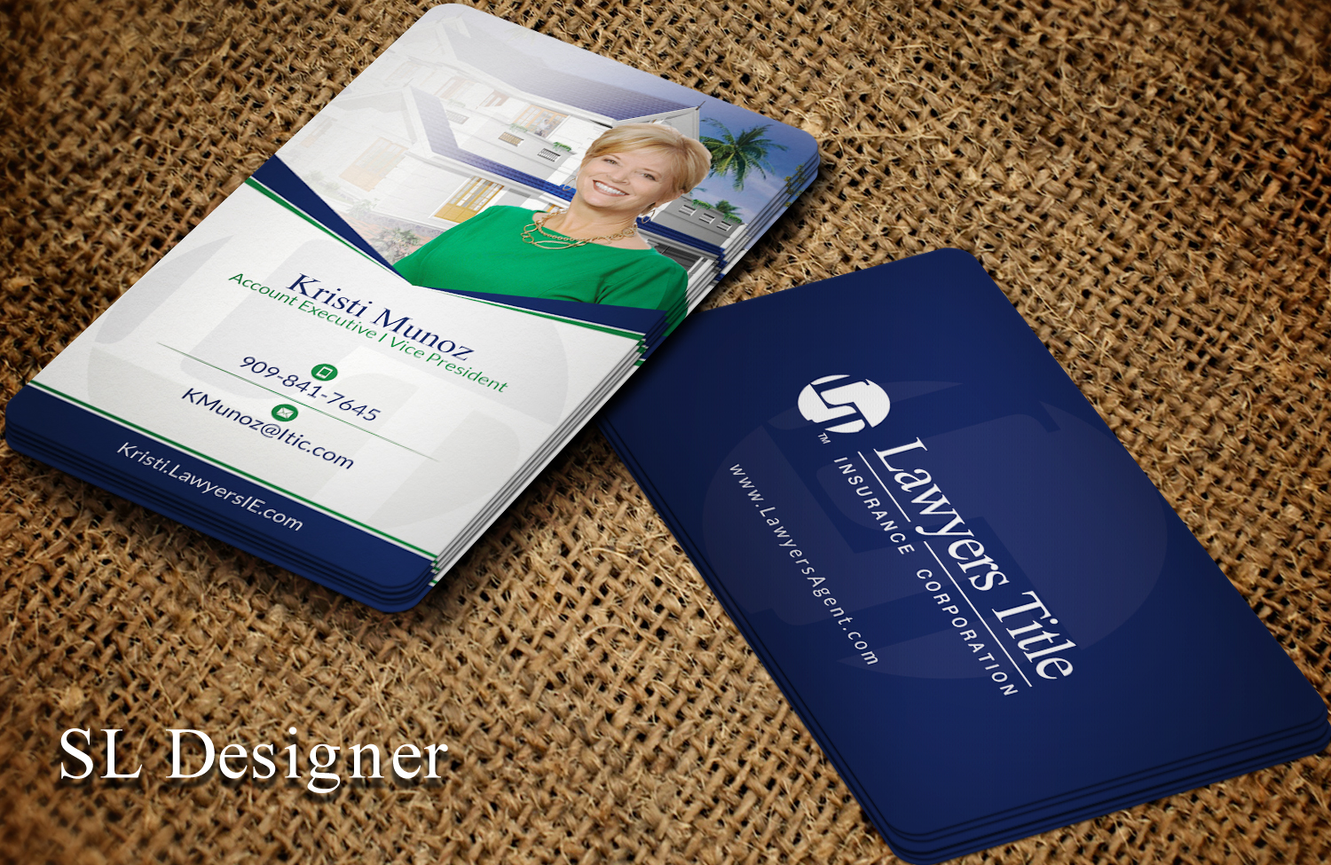 Business Card Design by SL Designer for Lawyers Title Insurance | Design #18960405