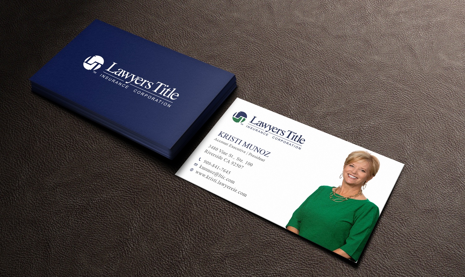 Diseño de Tarjeta de Presentación por Tripti Ranjan Gain para Lawyers Title Insurance | Diseño #18973584