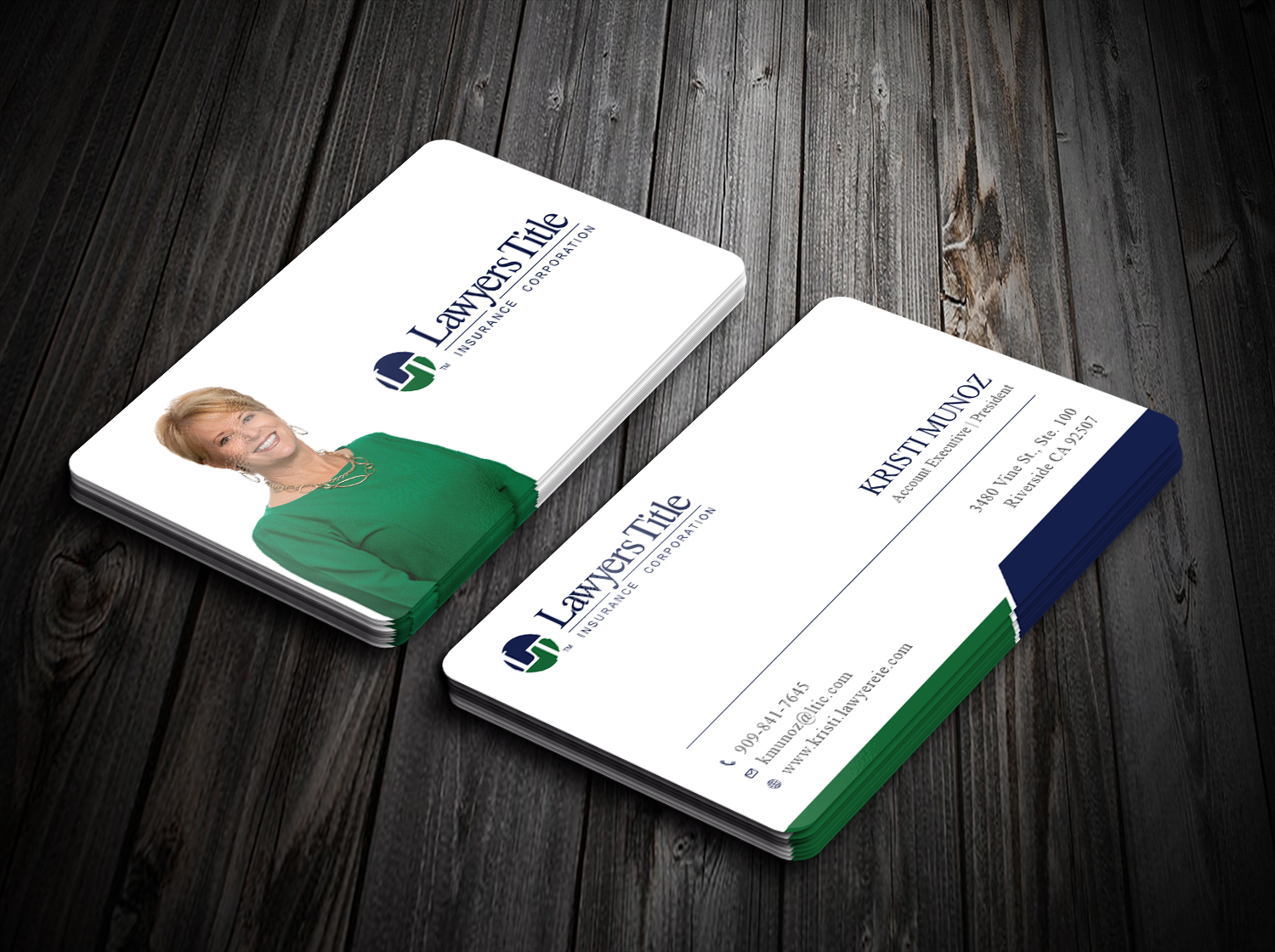 Diseño de Tarjeta de Presentación por Tripti Ranjan Gain para Lawyers Title Insurance | Diseño #18973604