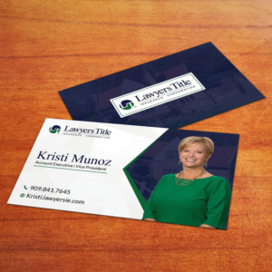 Business Card Design by Pd Work for Lawyers Title Insurance | Design: #18965598